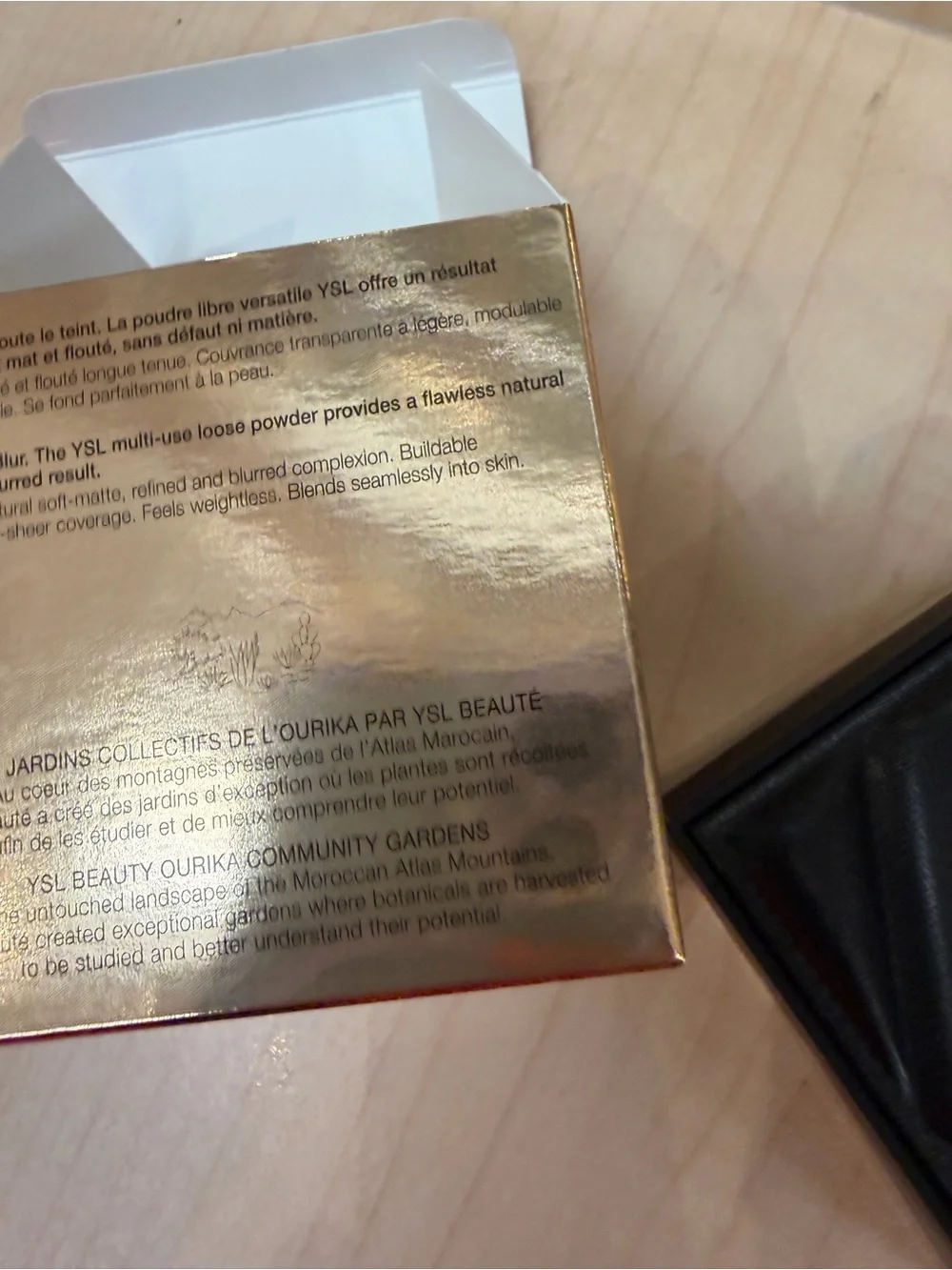 YSL All Hours Hyper Blur Multi-Use Loose Powder Shade 02 0.35oz New In Box